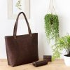 bolso tote vegano de corcho marron bodegon