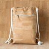 mochila minimalista corcho