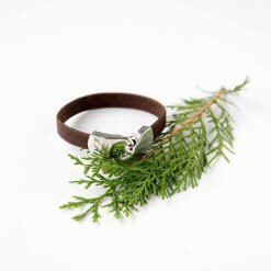 pulsera corcho marron