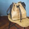 bolso saco de corcho vegano