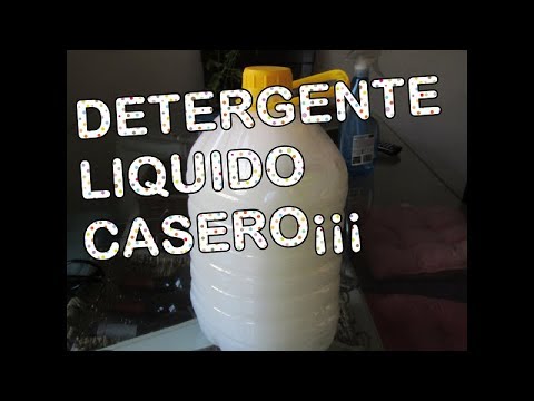 Receta fácil para crear tu propio detergente casero ecológico